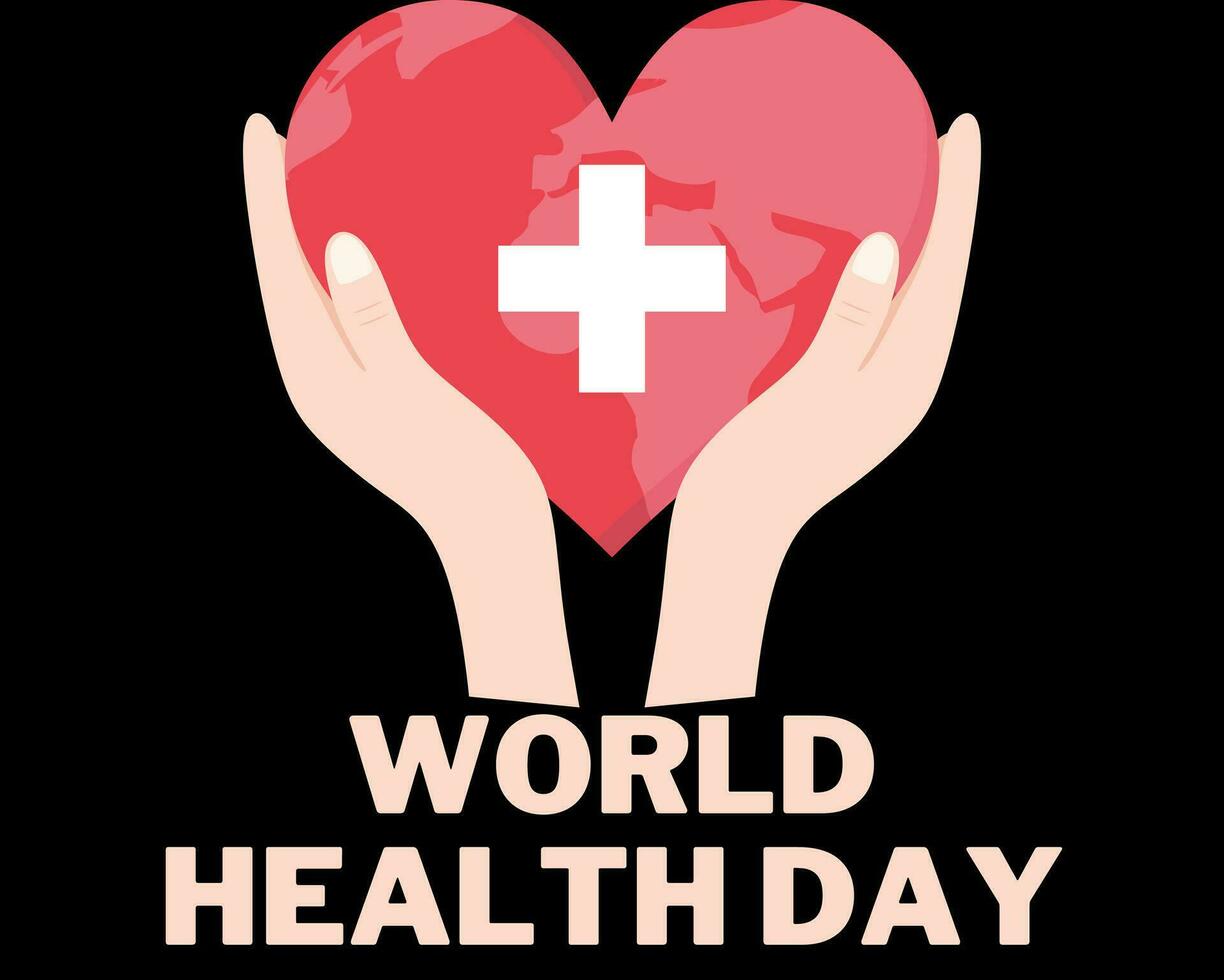 World Health Day illustration vector