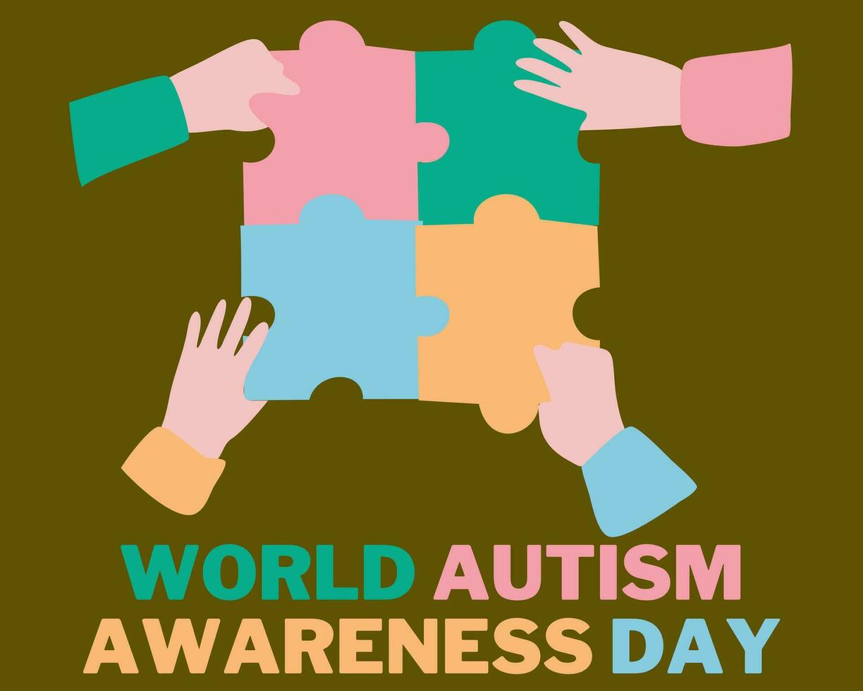 World Autism Awareness Day vector