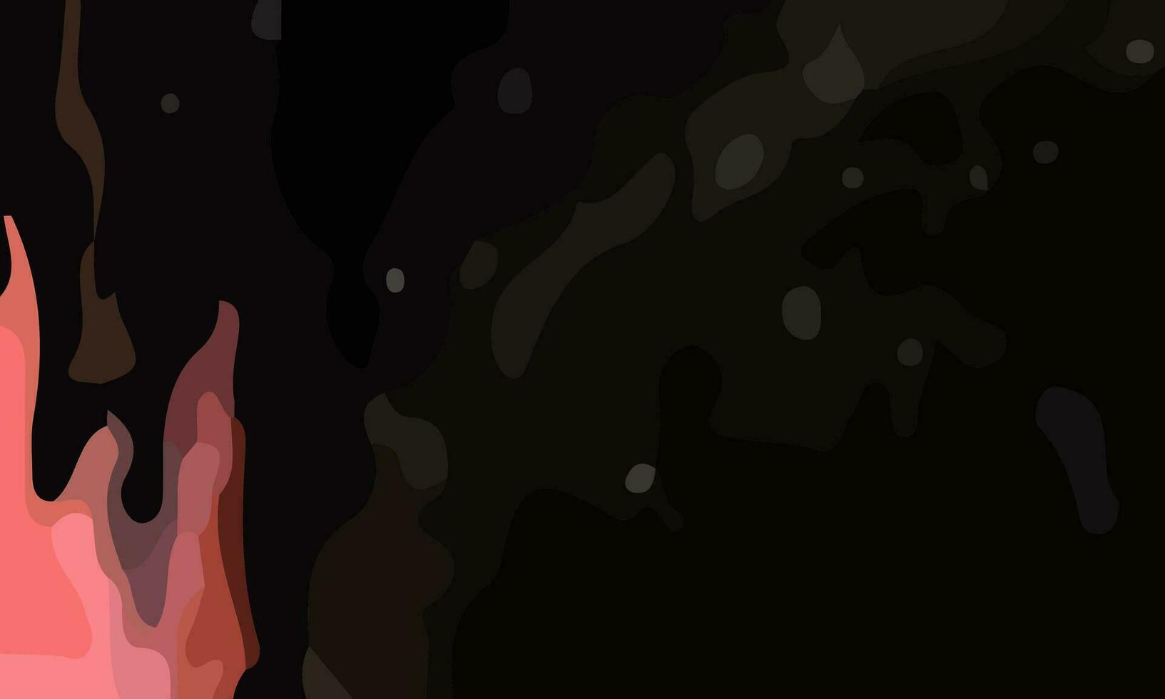 Simple flames background with copy space area. Suitable for poster and banner vector