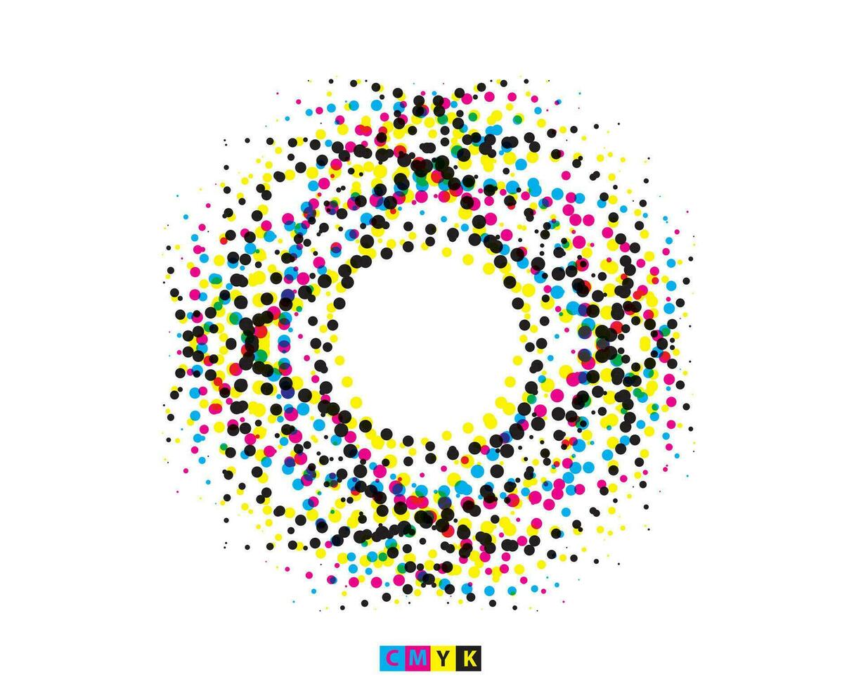 colorful dots on white background with the word mckinsey, a colorful abstract image of dots on a white background cmyk halftone dot effect logo vector