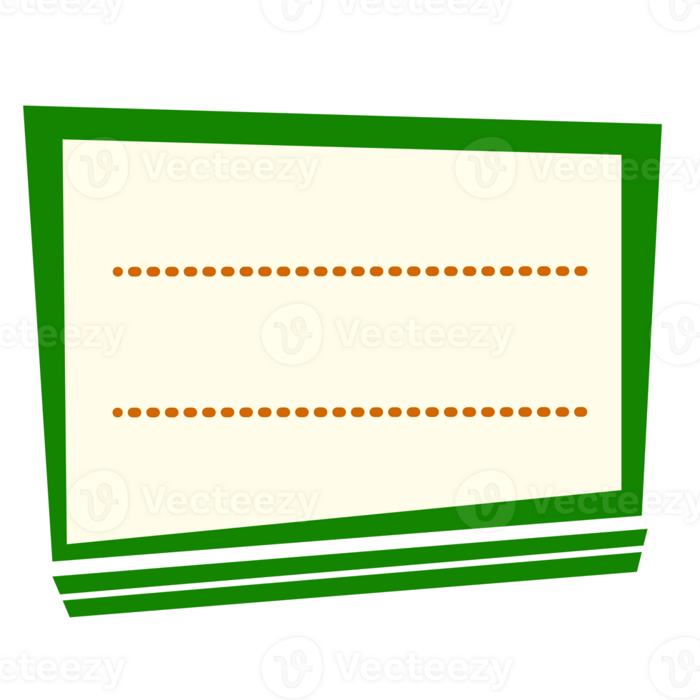 Modern Message Banner png