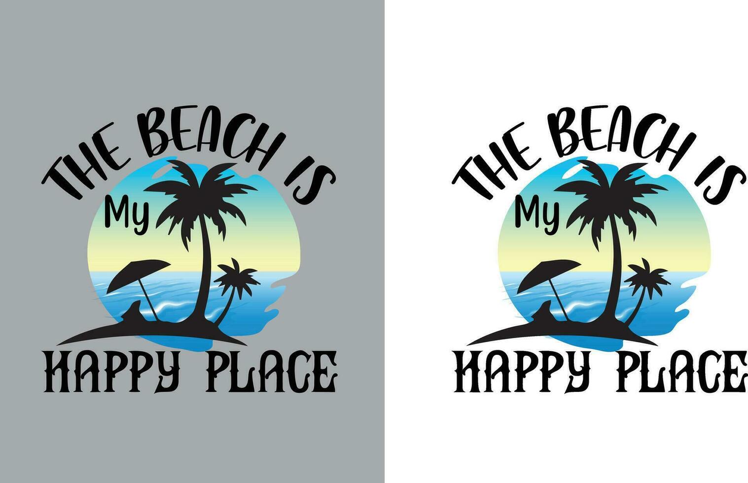 summer t shirt design vector