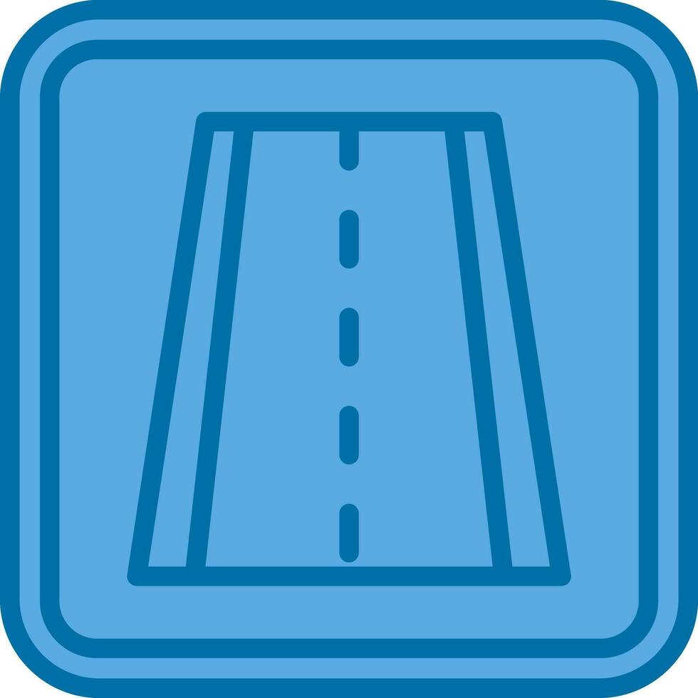 Motorway Vector Icon Design