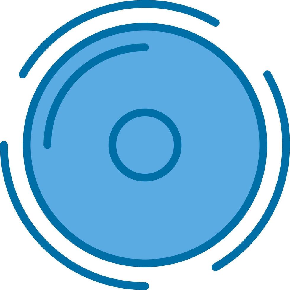 Frisbee Vector Icon Design