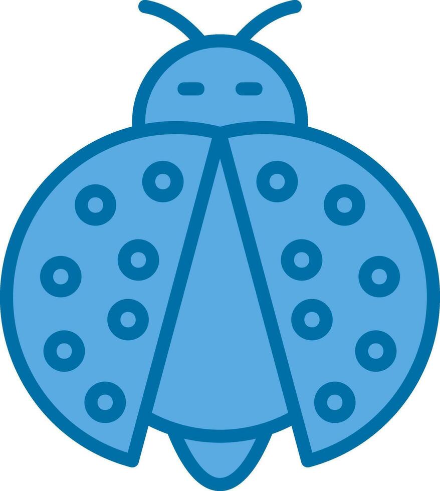 Ladybug Vector Icon Design