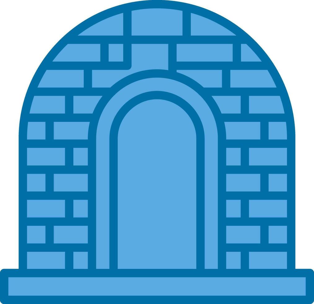 Igloo Vector Icon Design