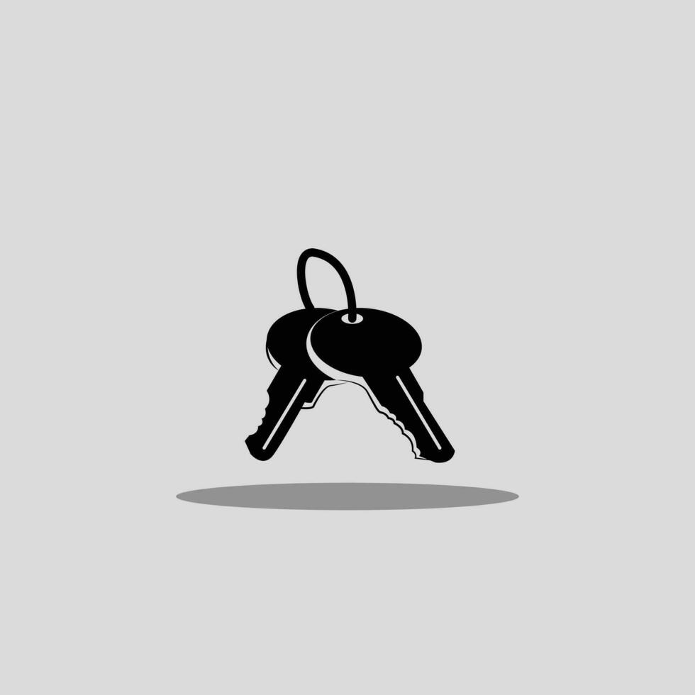 Key icon png vector
