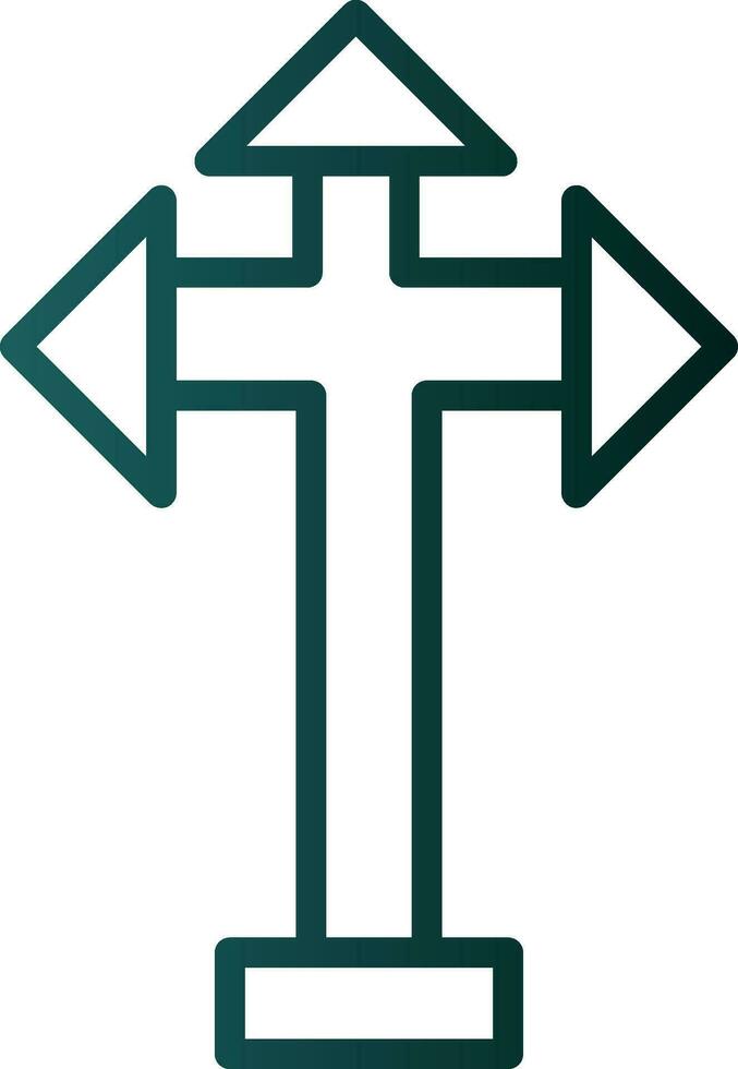 Junction Vector Icon Design