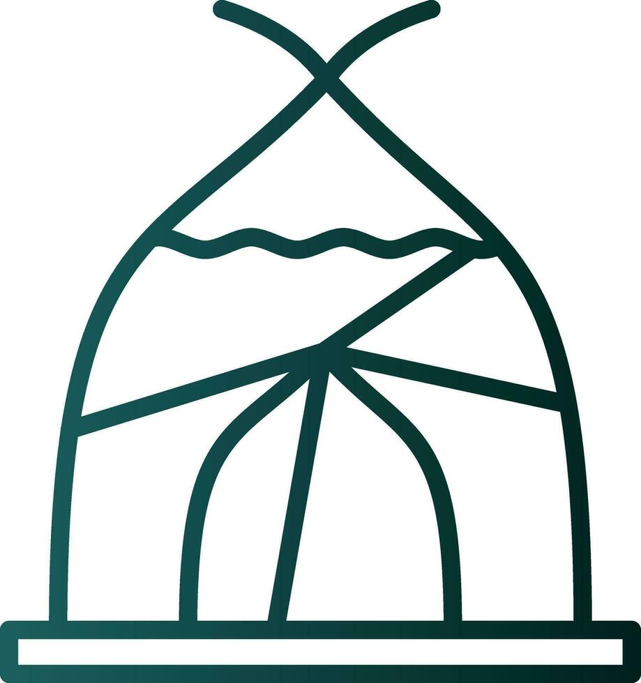 Tent Vector Icon Design