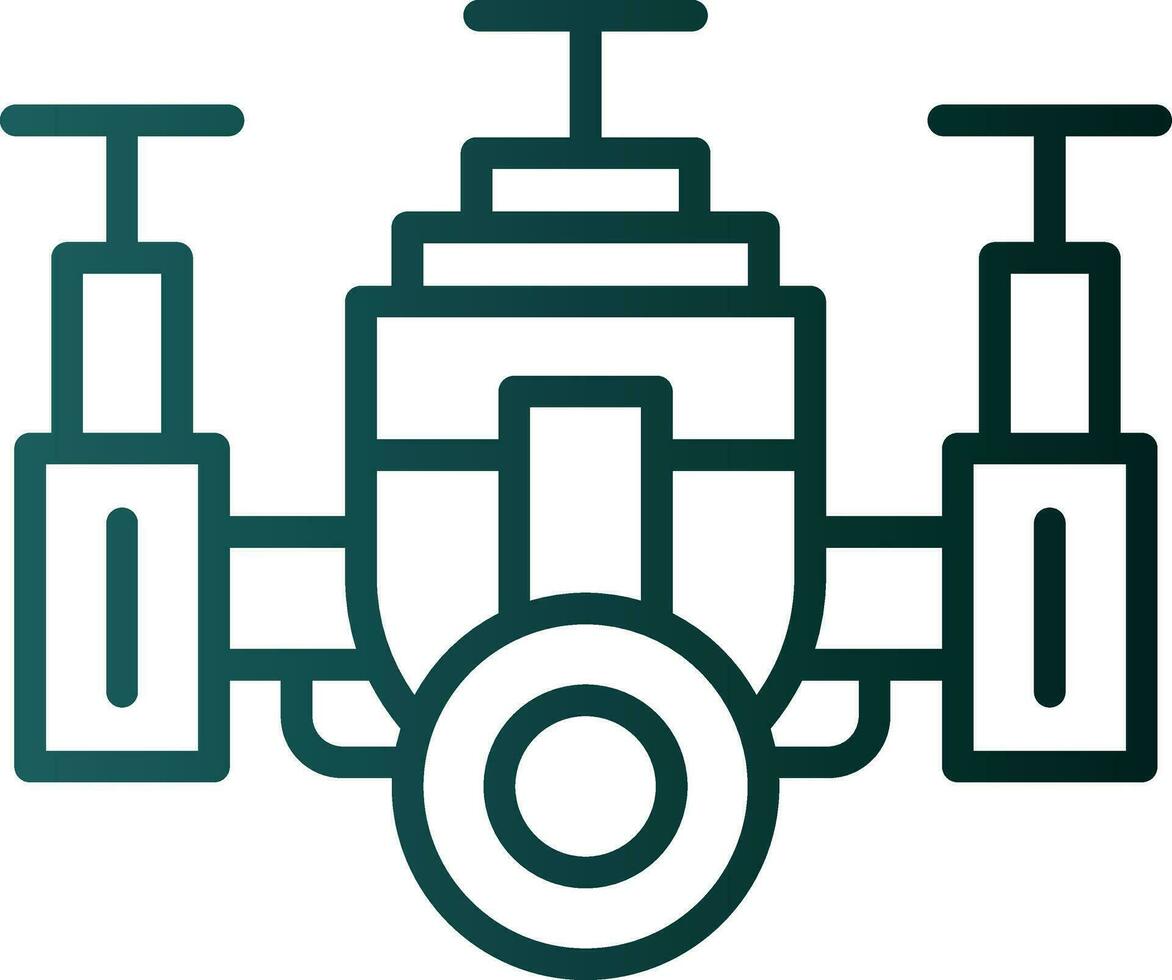 Drone Vector Icon Design