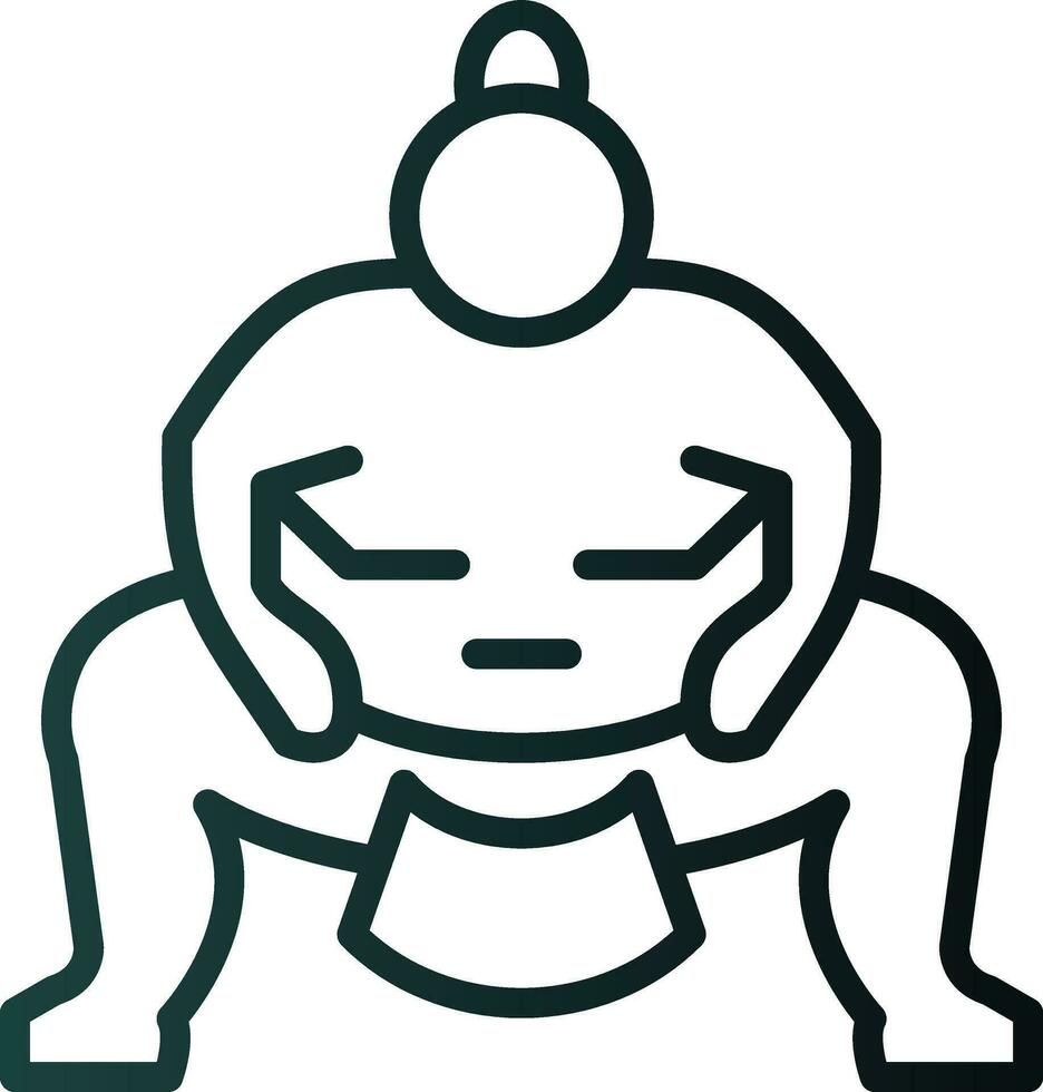 Sumo Vector Icon Design