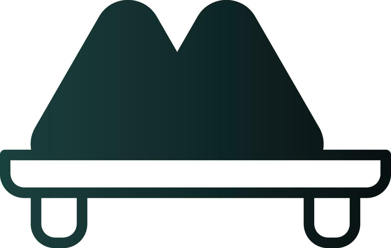 Onigiri Vector Icon Design