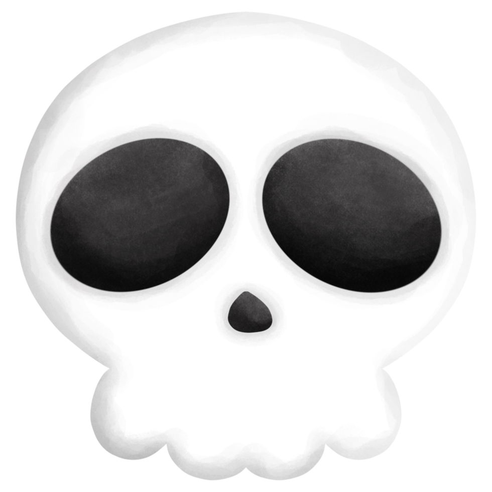 Watercolor cute halloween ghost isolate items design png