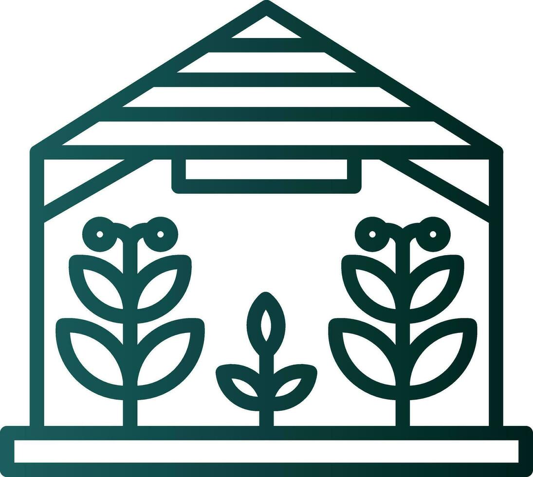 Smart farm Vector Icon Design