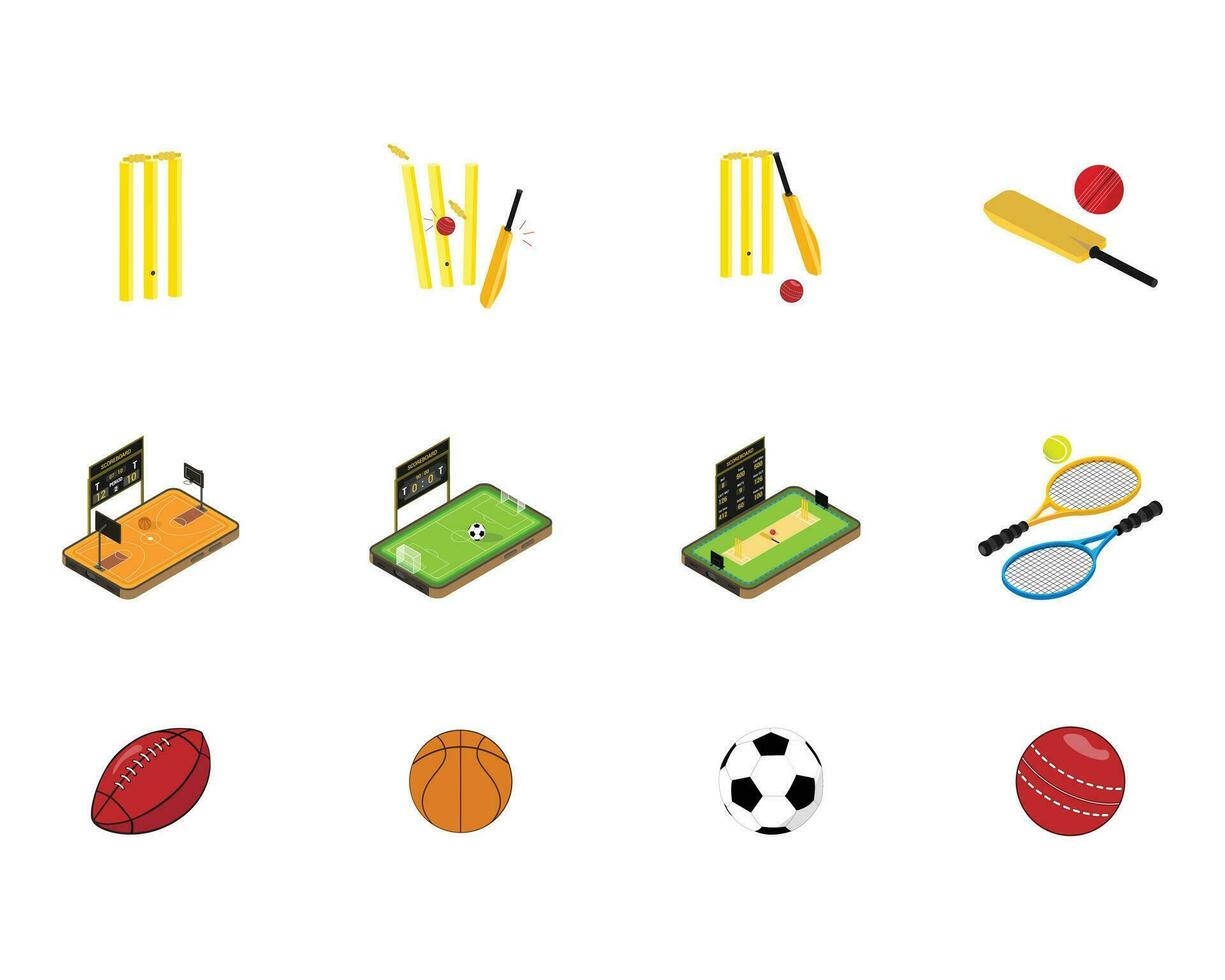 Sports Icons Pack vector