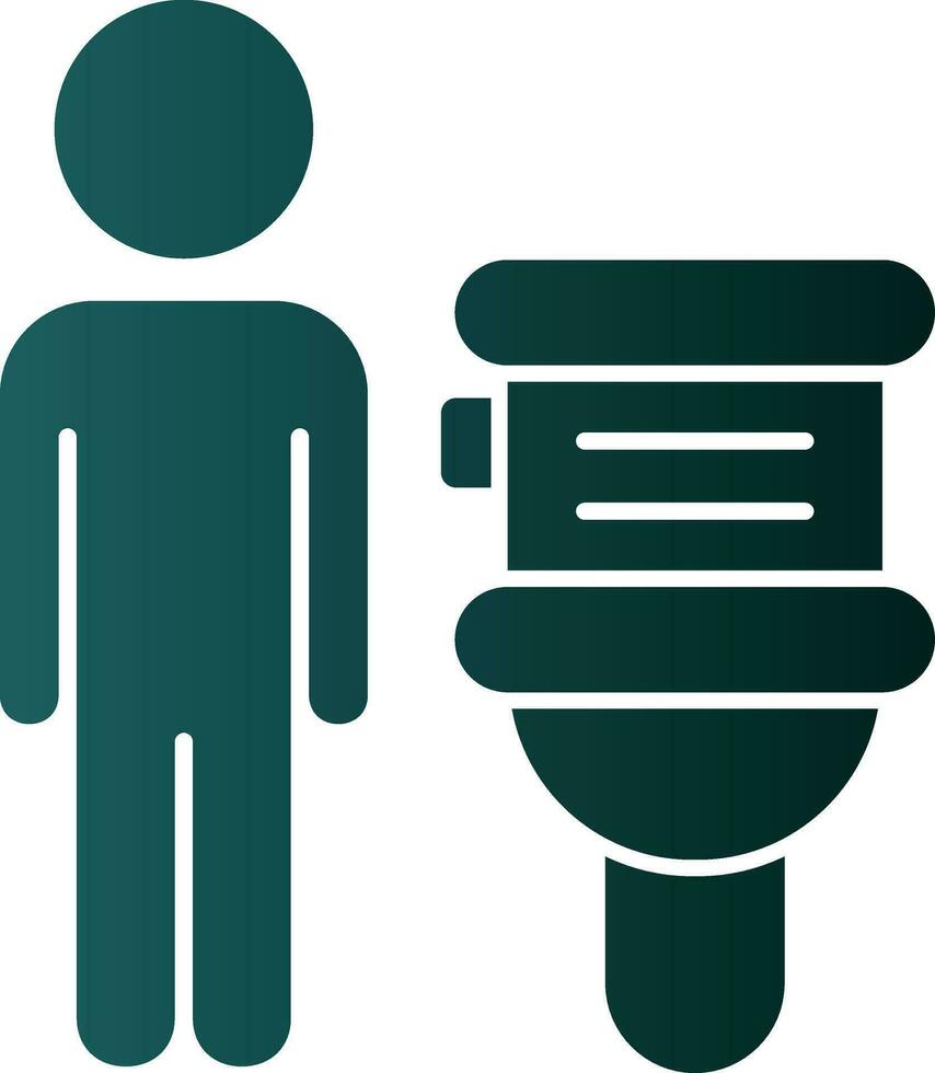 Restroom Vector Icon Design