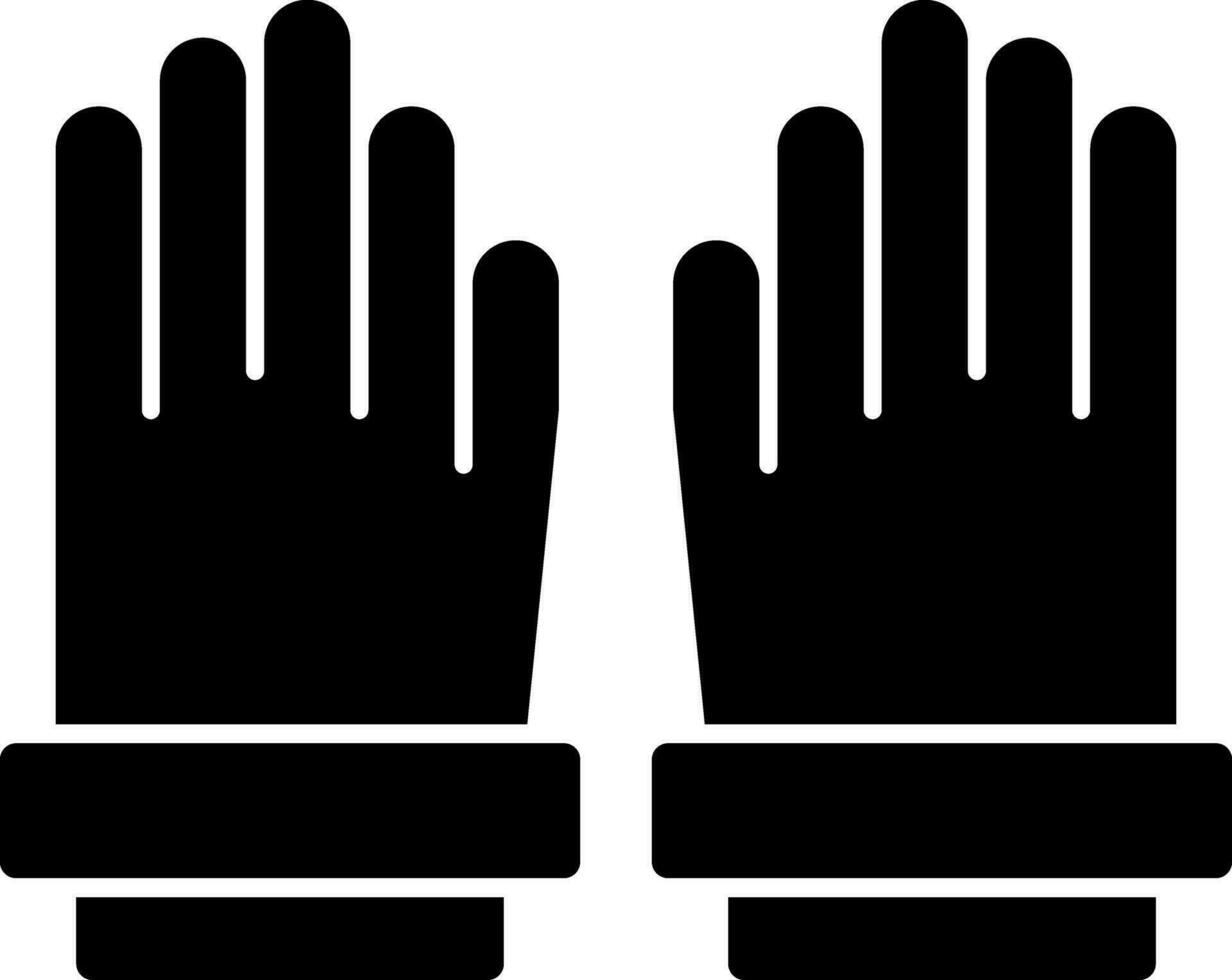 Gloves Vector Icon Design