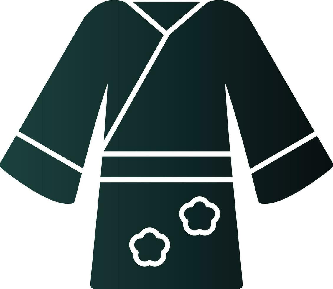 yukata vector icono diseño