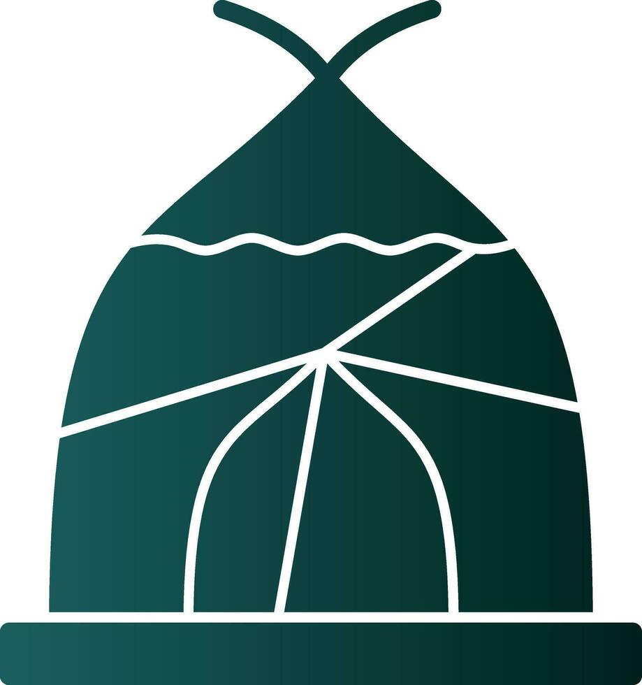 Tent Vector Icon Design