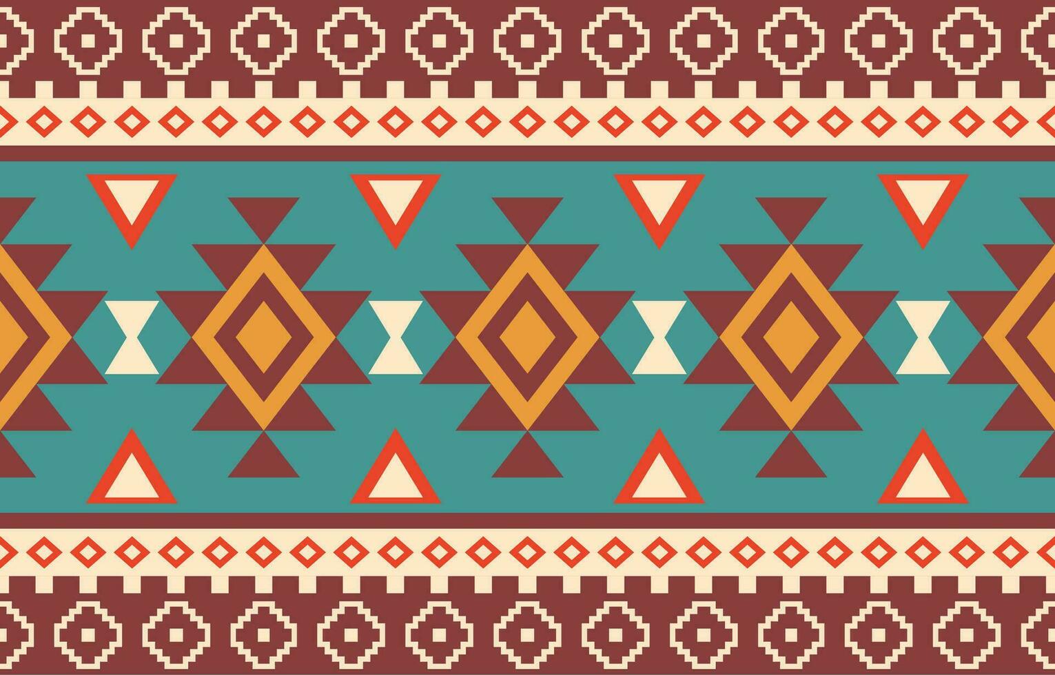 étnico resumen ikat Arte. azteca ornamento impresión. geométrico étnico modelo sin costura color oriental. diseño para antecedentes ,cortina, alfombra, fondo de pantalla, ropa, envase, batik, vector ilustración.