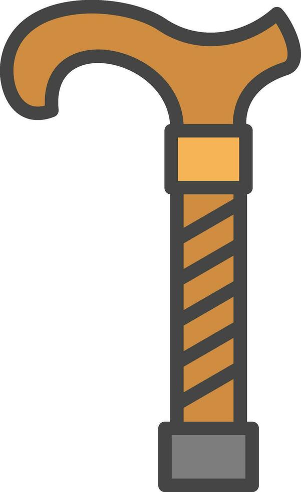 Cane Vector Icon Design