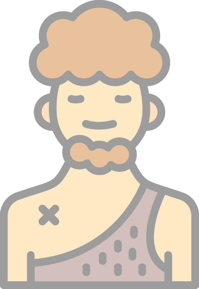 Troglodyte Vector Icon Design