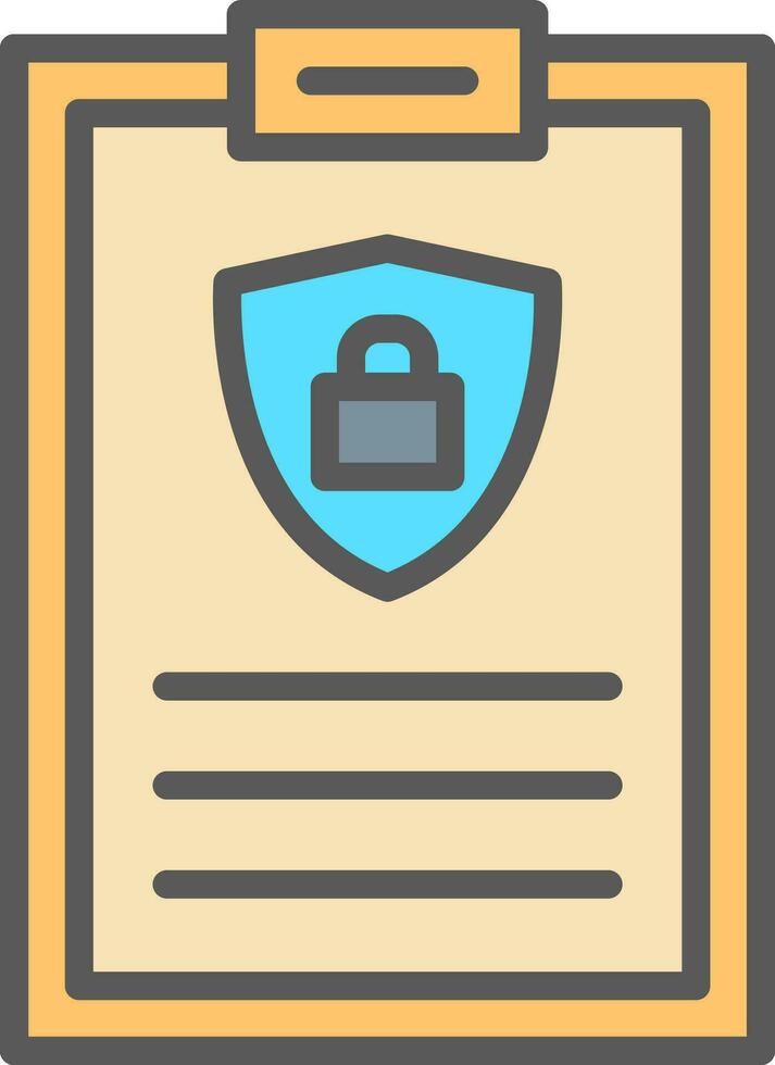 Privacy policy Vector Icon Design