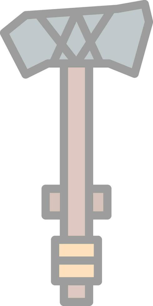 Hammer Vector Icon Design