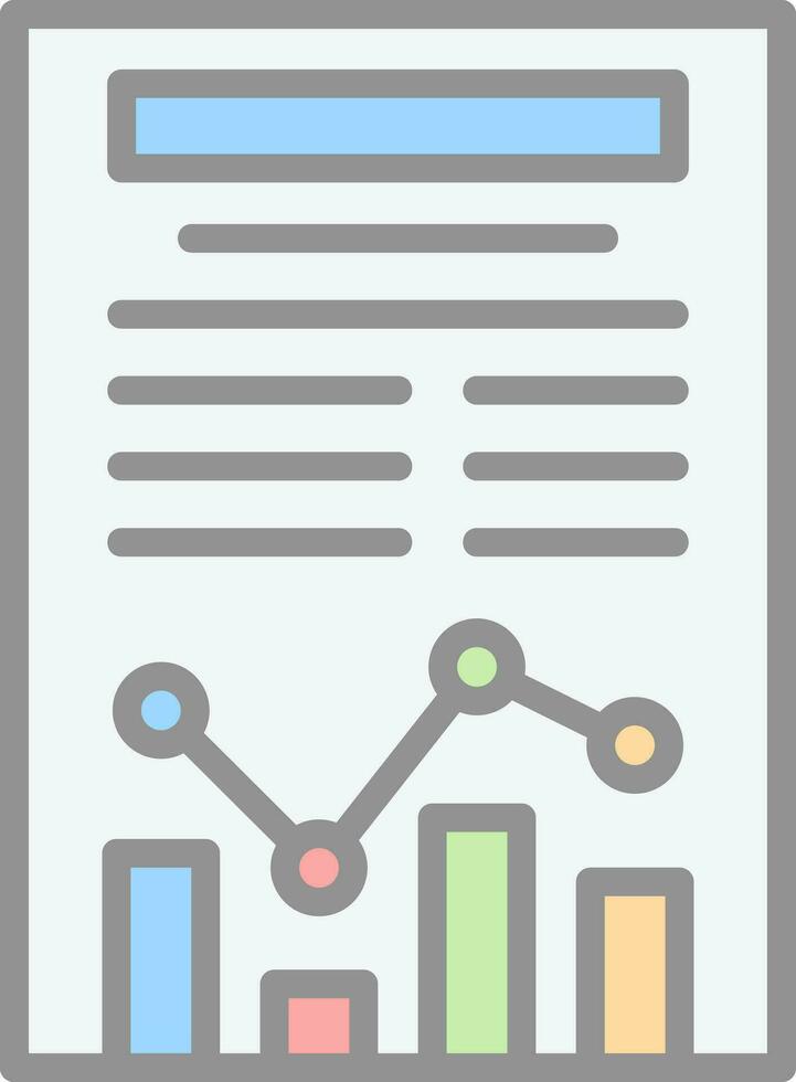 Statistics Vector Icon Design