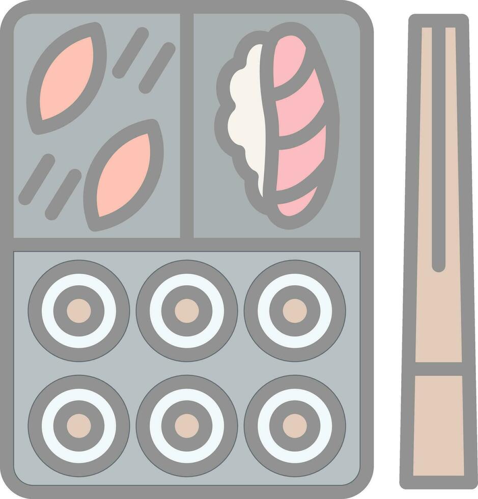 bento vector icono diseño