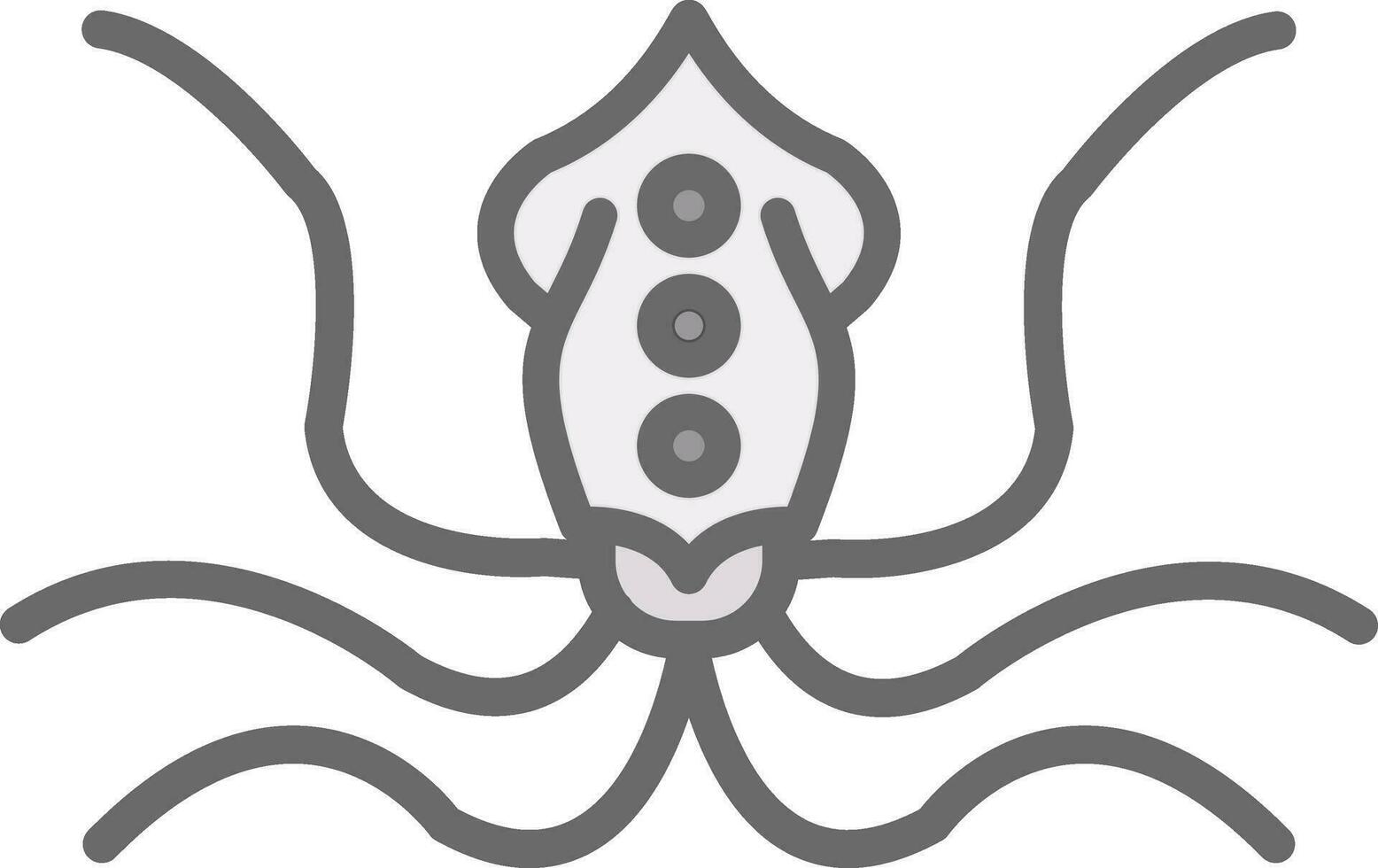 Squid Vector Icon Design