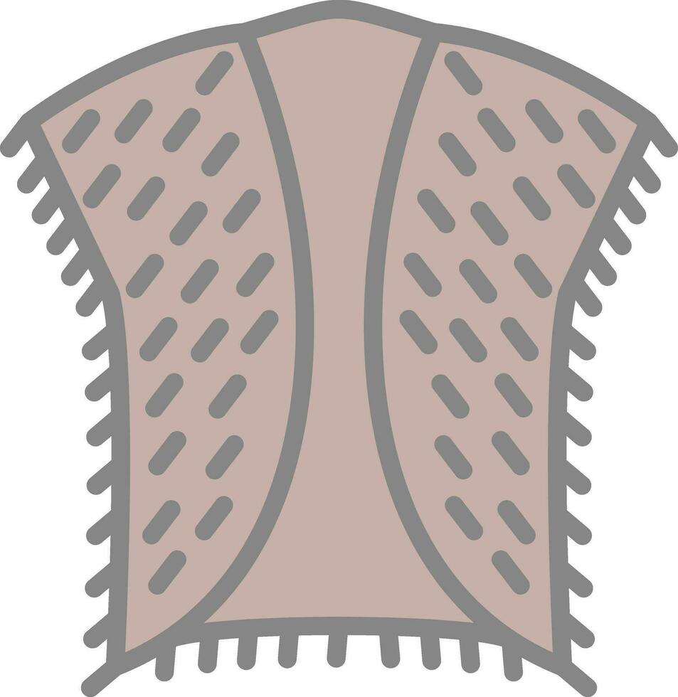 Coat Vector Icon Design