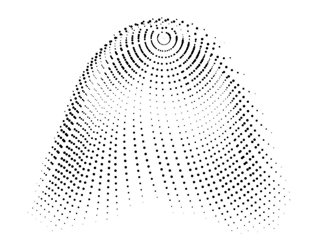 halftone vectore illustration halftone pattern halftone dots mesh halftone screen torus radial, a dot pattern on a white background, vector
