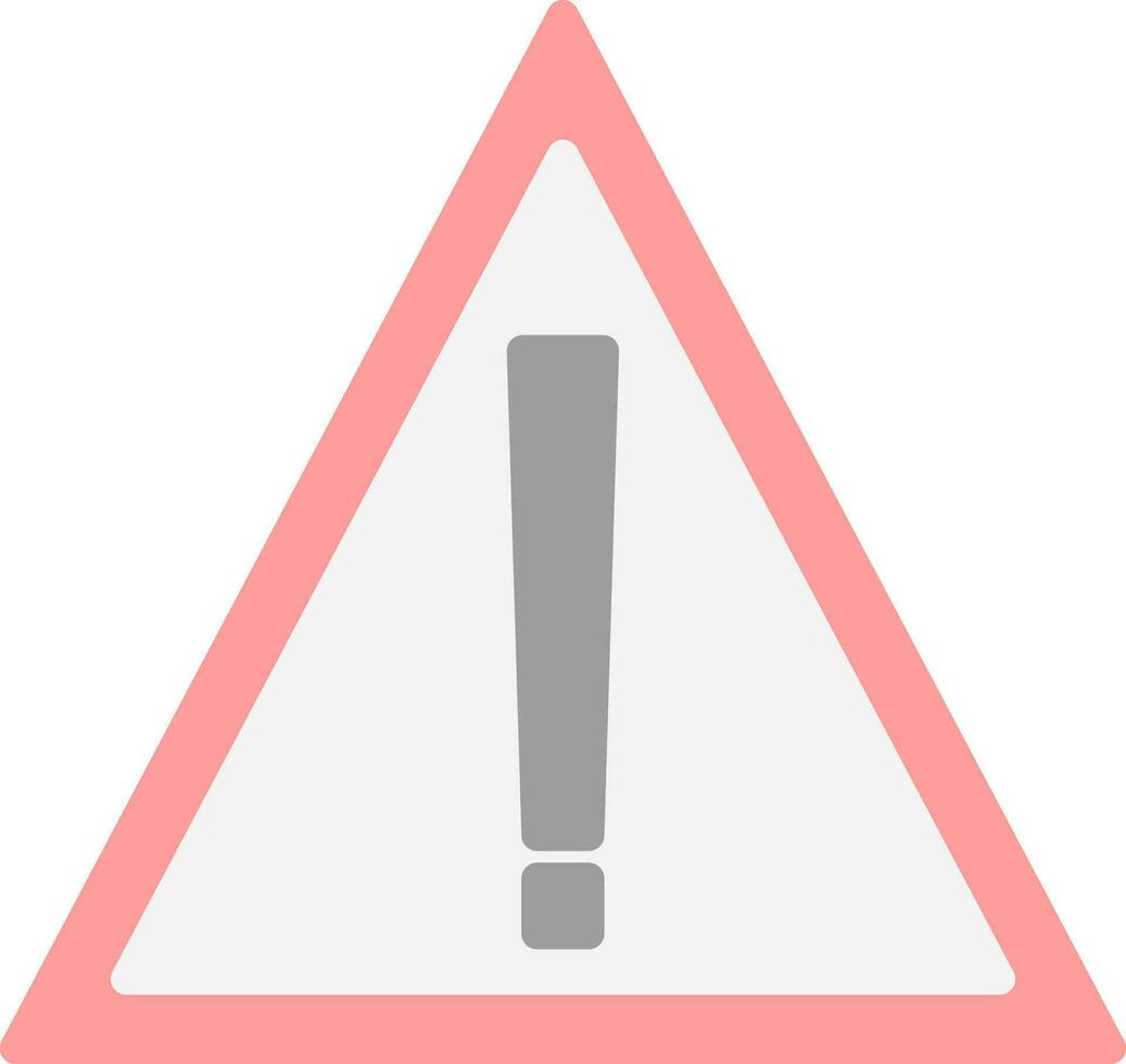 Alert Vector Icon Design