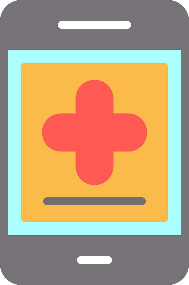 Medical App Vector Icon Design