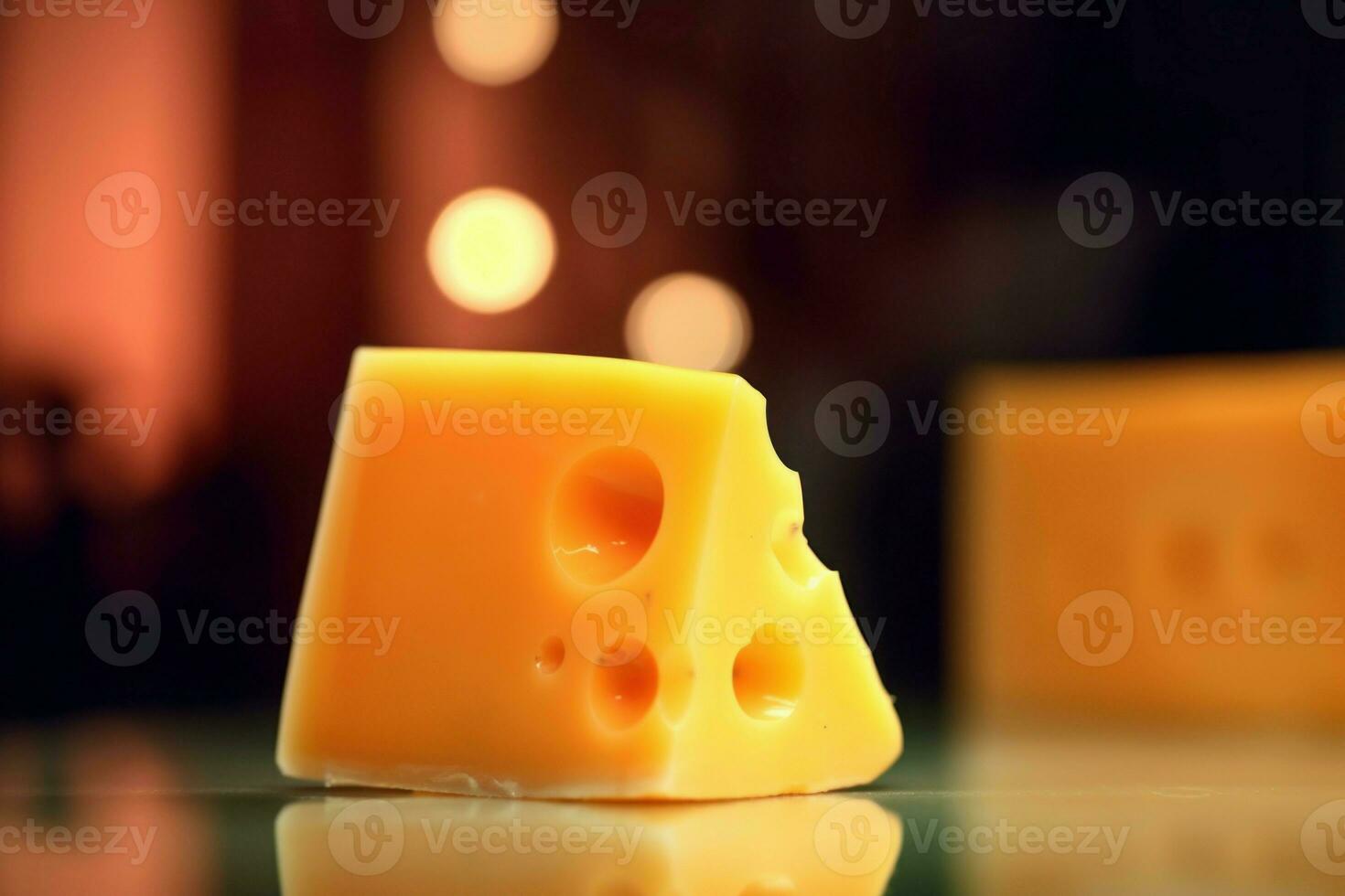 queso pedazo. generar ai foto