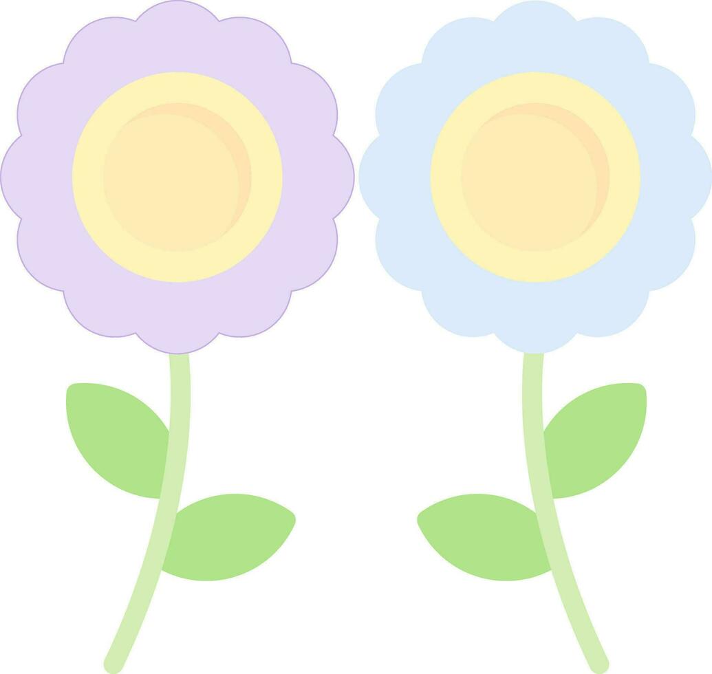 diseño de icono de vector de flor