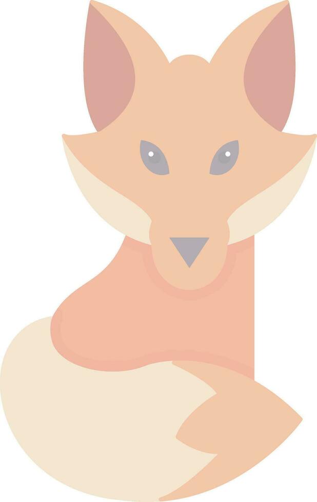 Fox Vector Icon Design