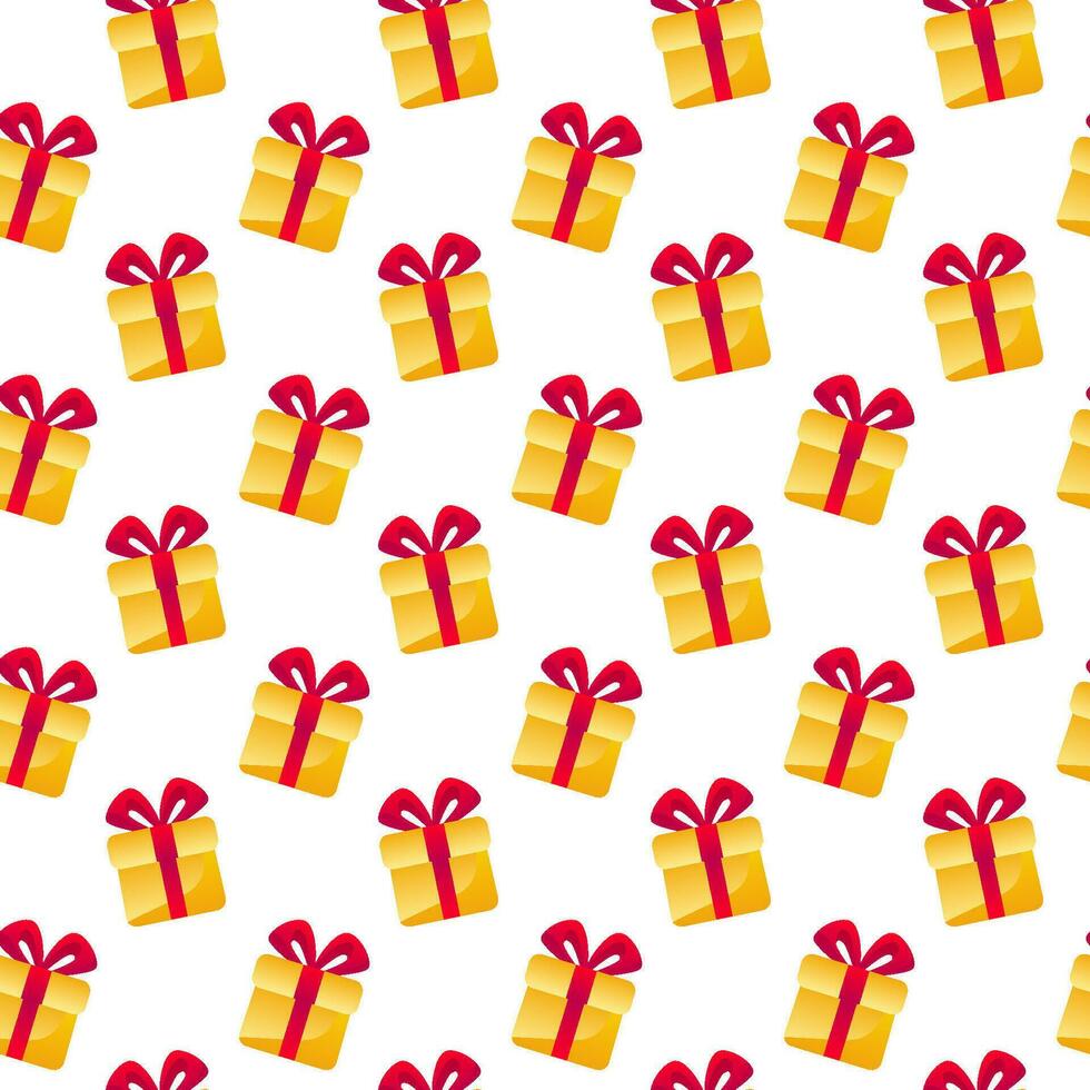 Gifts seamless pattern. Vector. Perfect for various projects like textiles, paper crafts, and more. vector