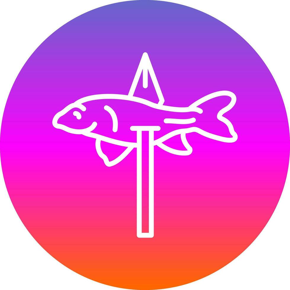 diseño de icono de vector de pesca