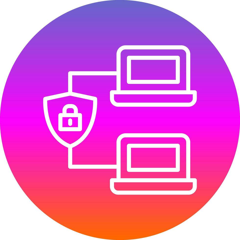 Private network Vector Icon Design