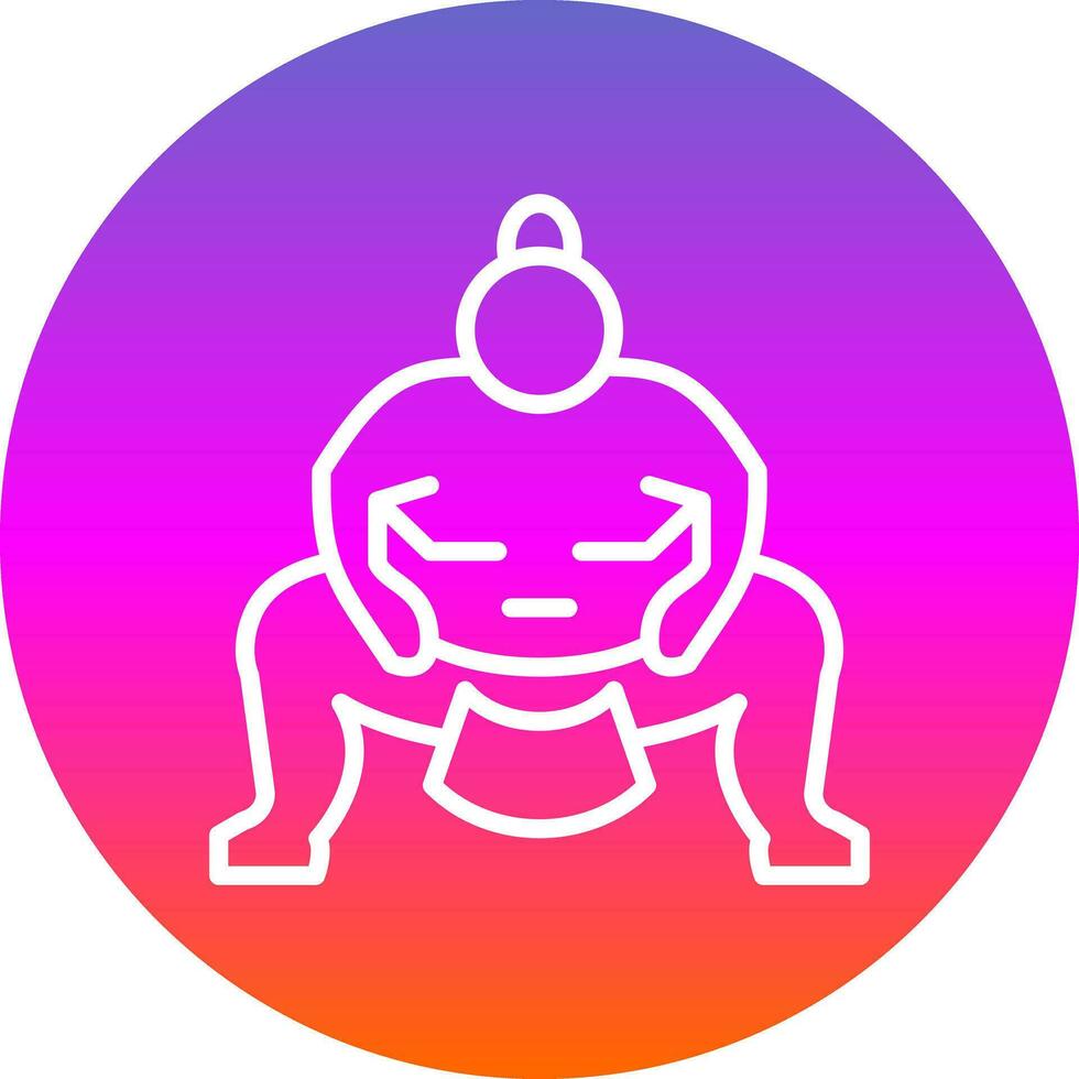 Sumo Vector Icon Design