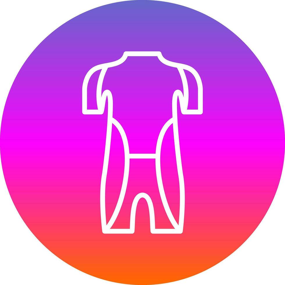 Wet Suit Vector Icon Design