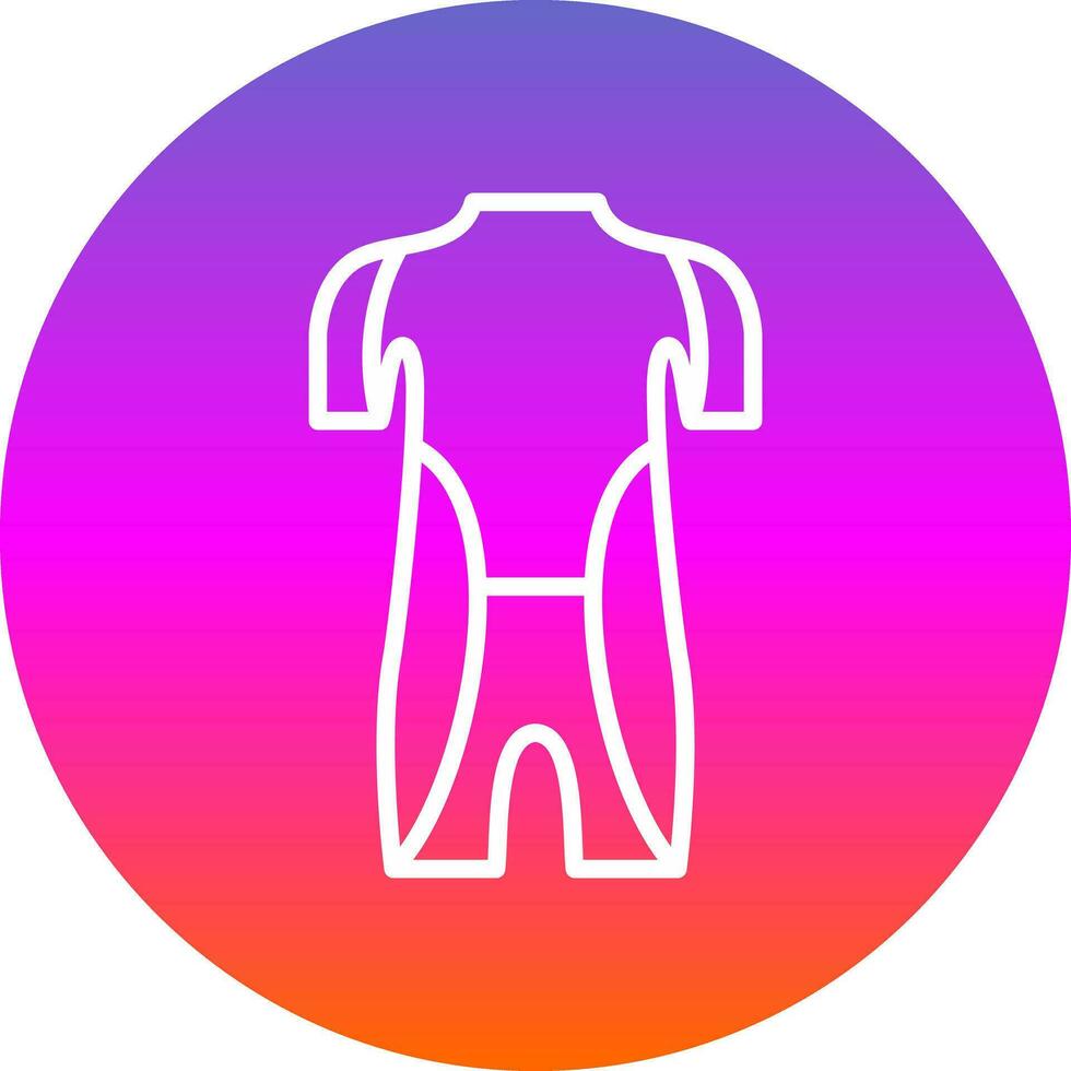 mojado traje vector icono diseño