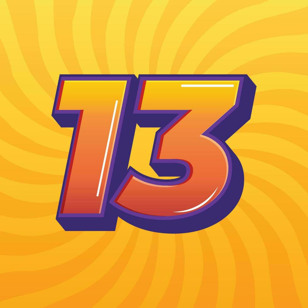 13 Text Comic vector