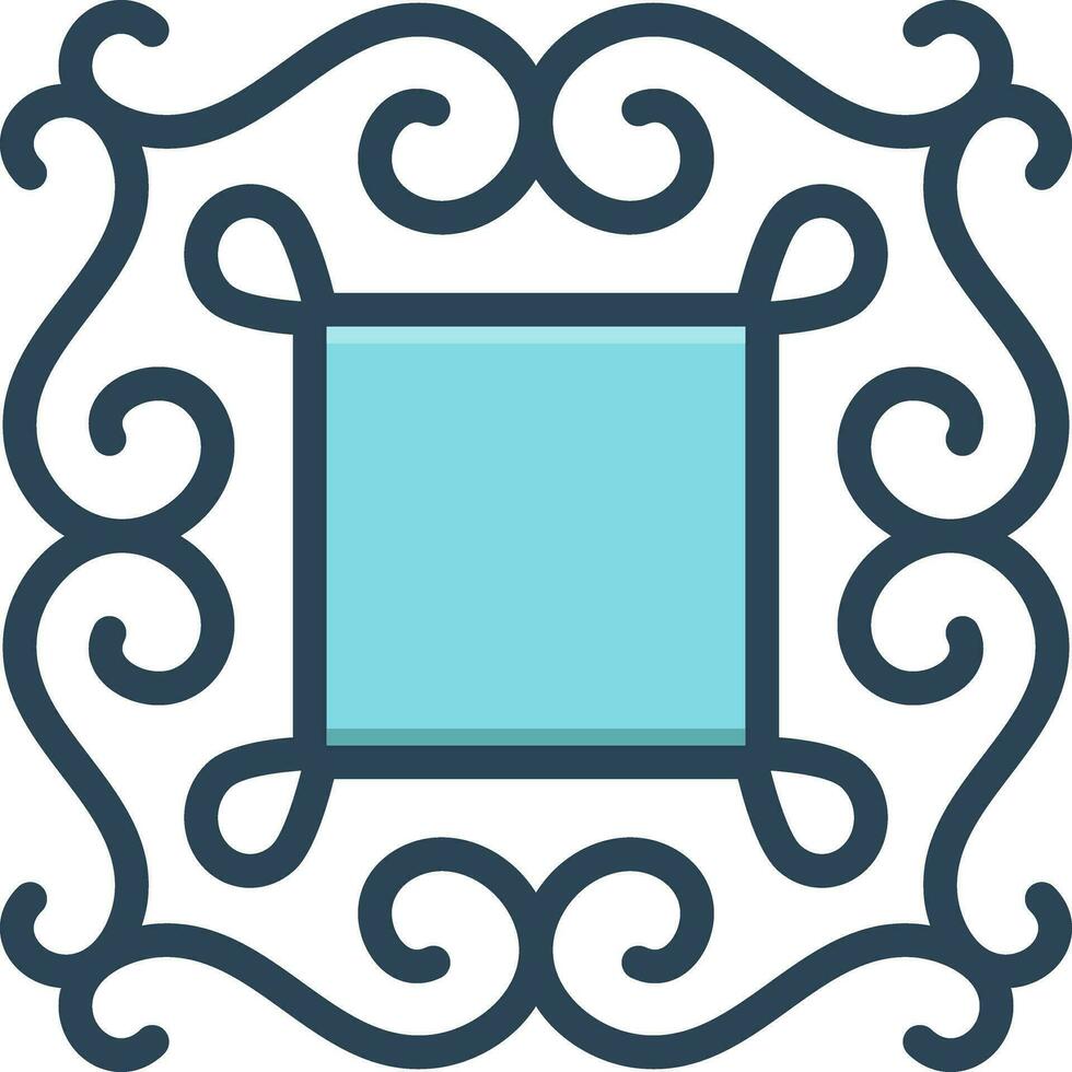 color icon for fancy vector