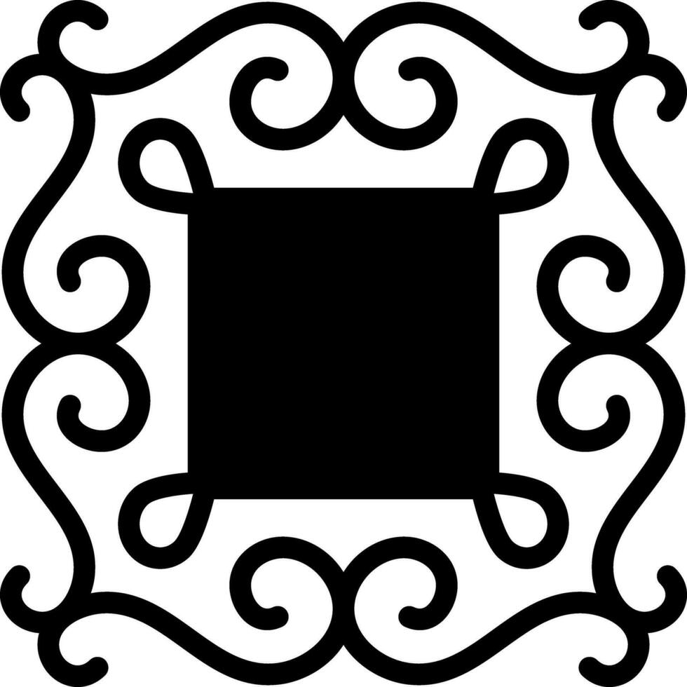 solid icon for fancy vector