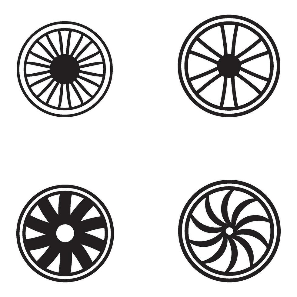 rim icon vector