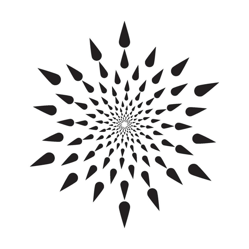 spiral icon vector