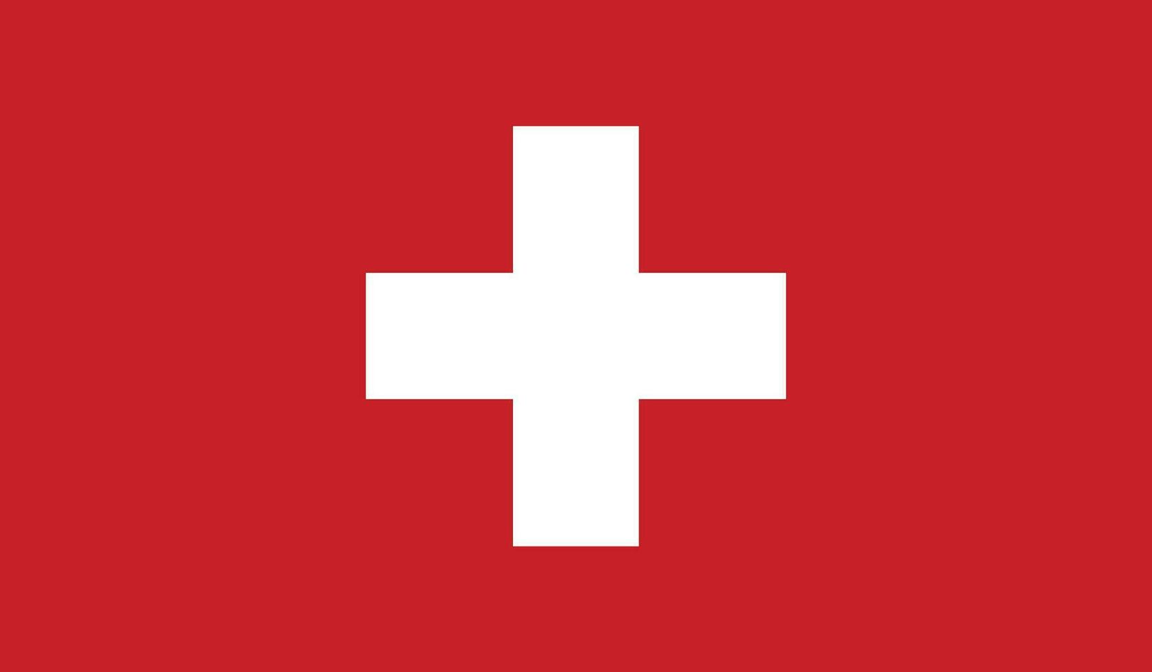 Flag of Switzerland vector
